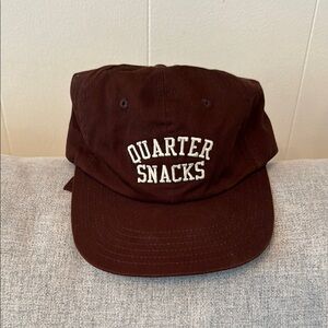 Quarter Snacks Brown Cap